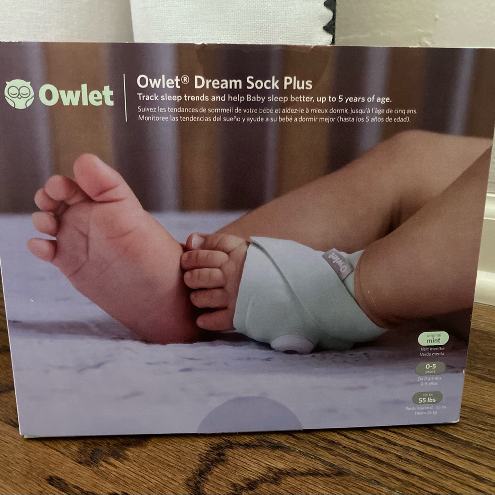 Dream Sock Plus - Mint & Owlet Dream Sock